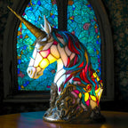 Animal Table Lamp Stained Glass Table Lamp Vintage Style