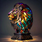 Animal Table Lamp Stained Glass Table Lamp Vintage Style