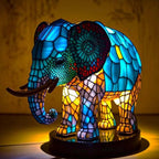 Animal Table Lamp Stained Glass Table Lamp Vintage Style