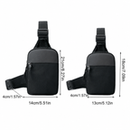 Anti-Theft Shoulder Sling Bag Everyday Crossbody Bag