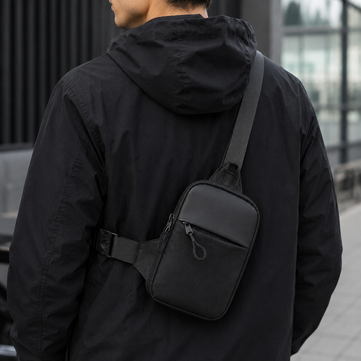 Anti-Theft Shoulder Sling Bag Everyday Crossbody Bag