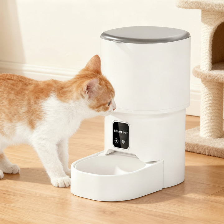 Smart Automatic Cat Feeder with App Control