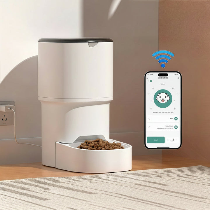 Smart Automatic Cat Feeder with App Control