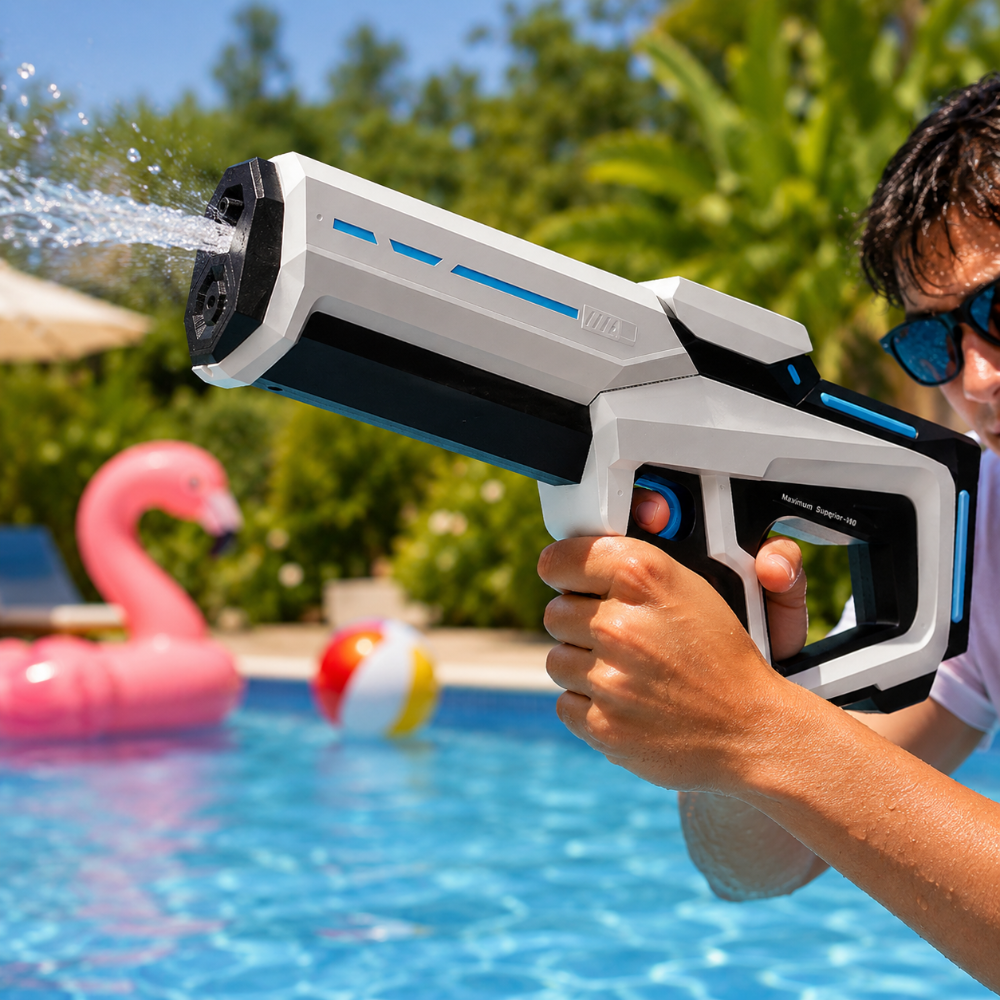 Automatic Water Gun Toy with Long Range Water Blaster