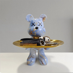 Decorative Bear Tray Organizer for Keys