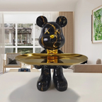 Decorative Bear Tray Organizer for Keys