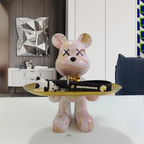 Decorative Bear Tray Organizer for Keys