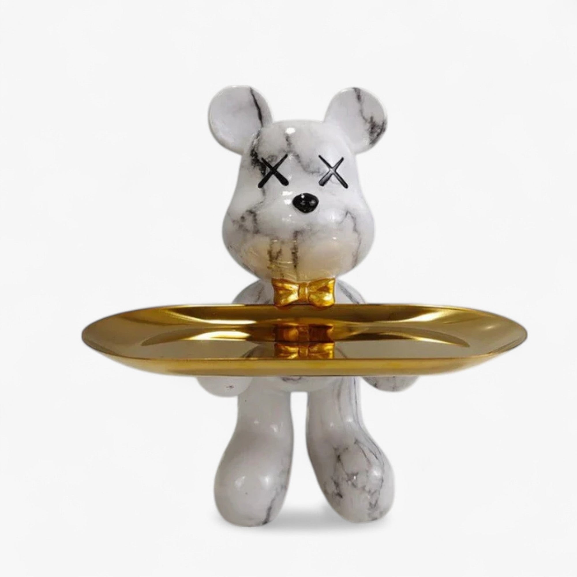 Decorative Bear Tray Organizer for Keys