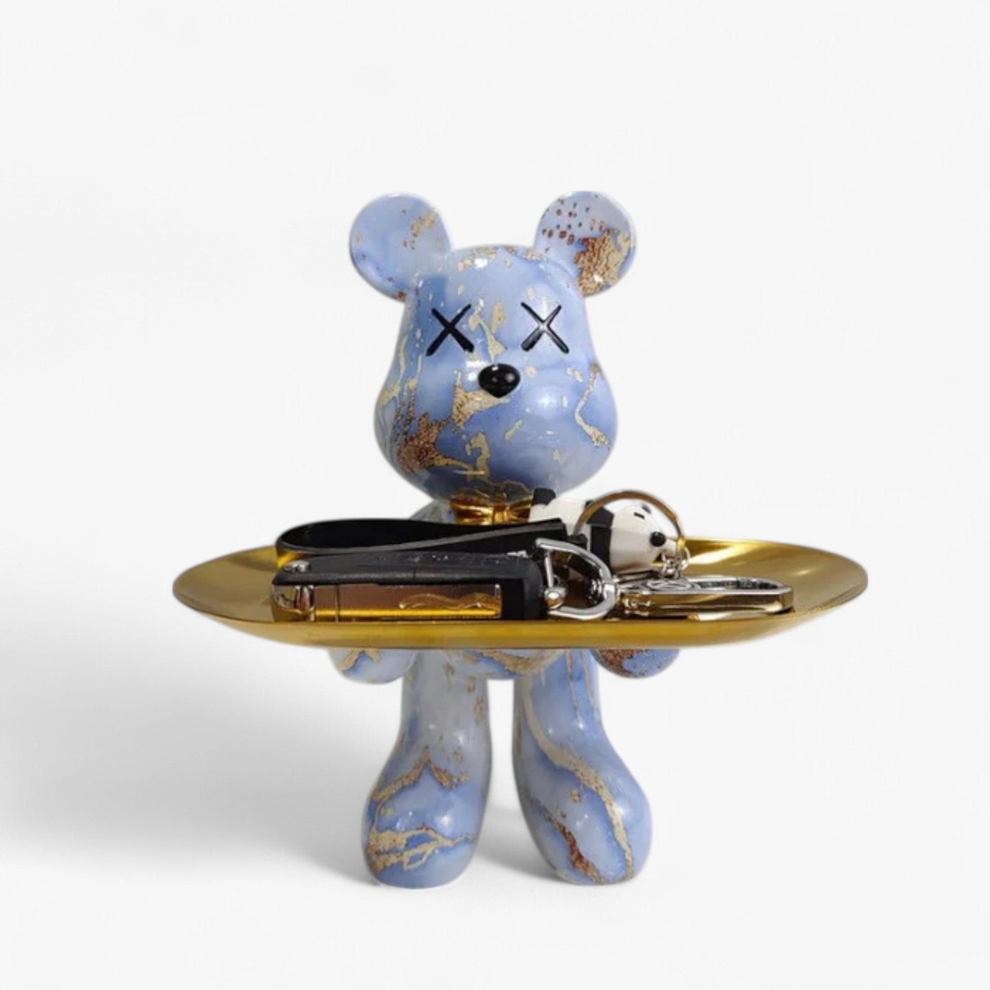 Decorative Bear Tray Organizer for Keys
