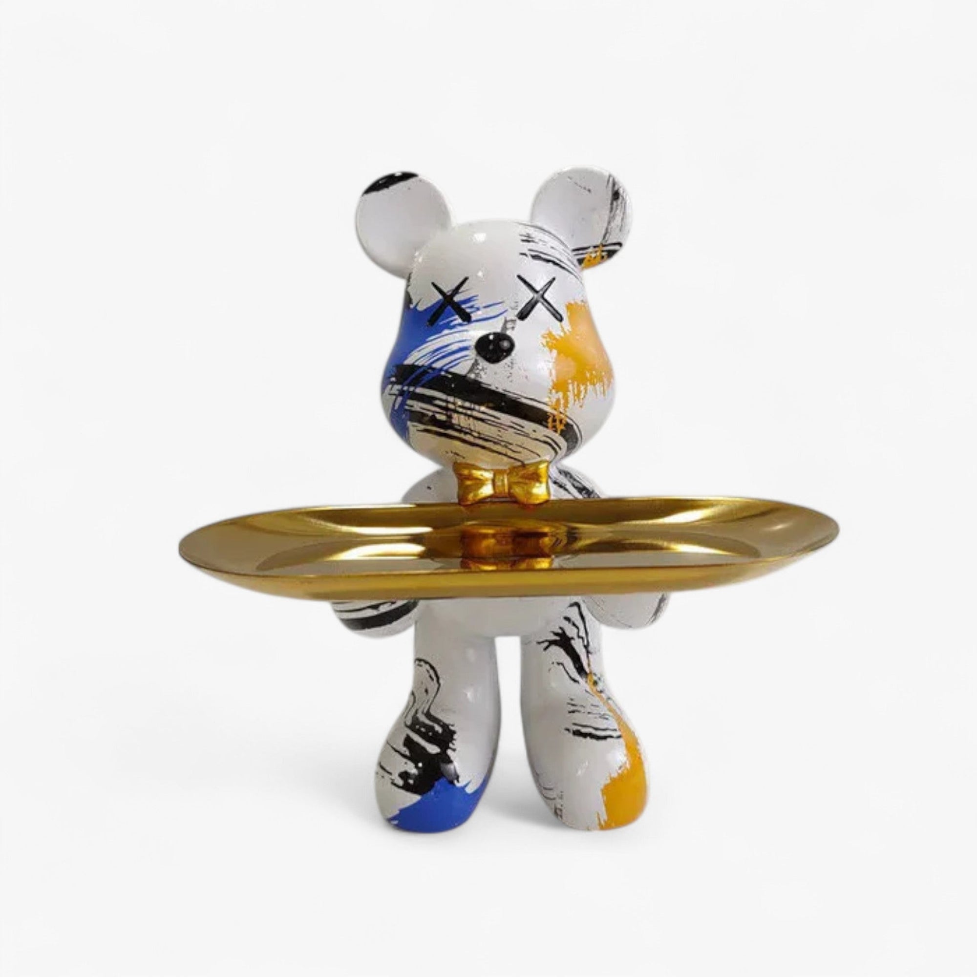 Decorative Bear Tray Organizer for Keys