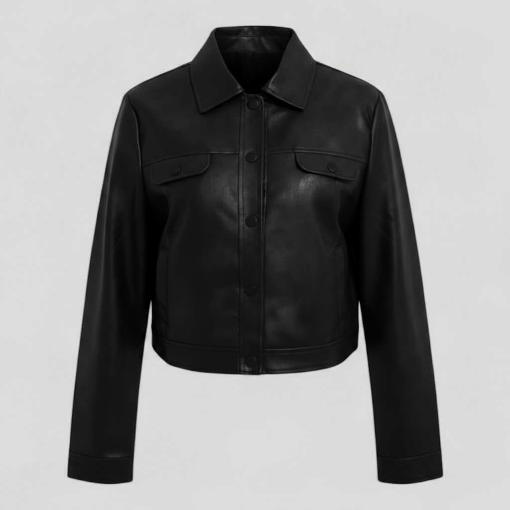 Women's Slim Leather Jacket