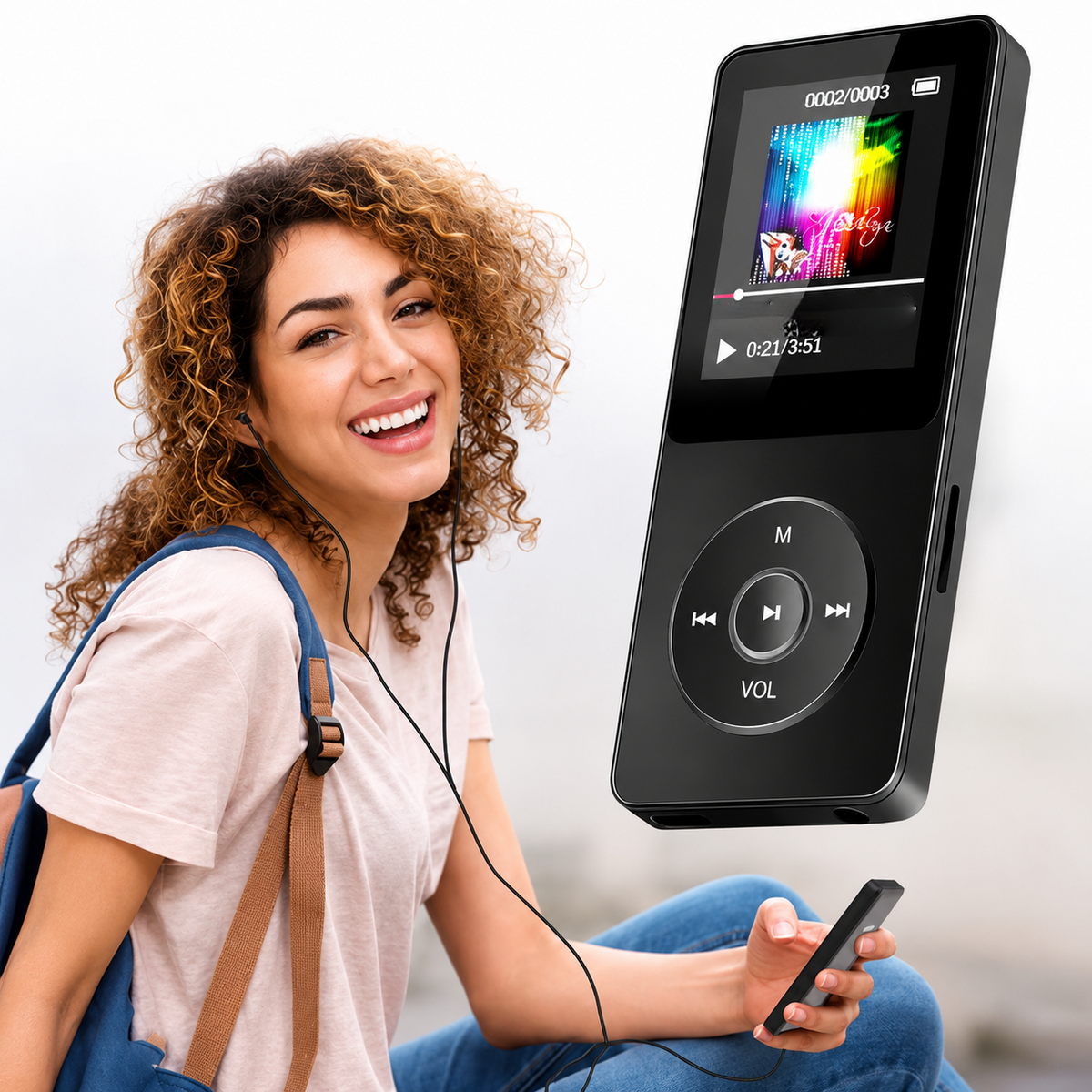 Bluetooth MP3 Player Portable Digital Music Player