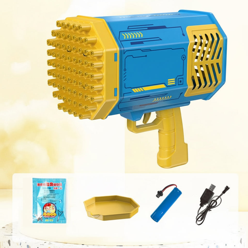 Bubble Blaster Toy for Kids Outdoor Bubble Gun Toy