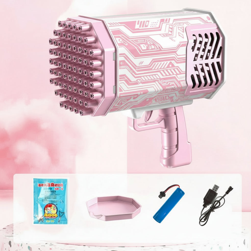 Bubble Blaster Toy for Kids Outdoor Bubble Gun Toy