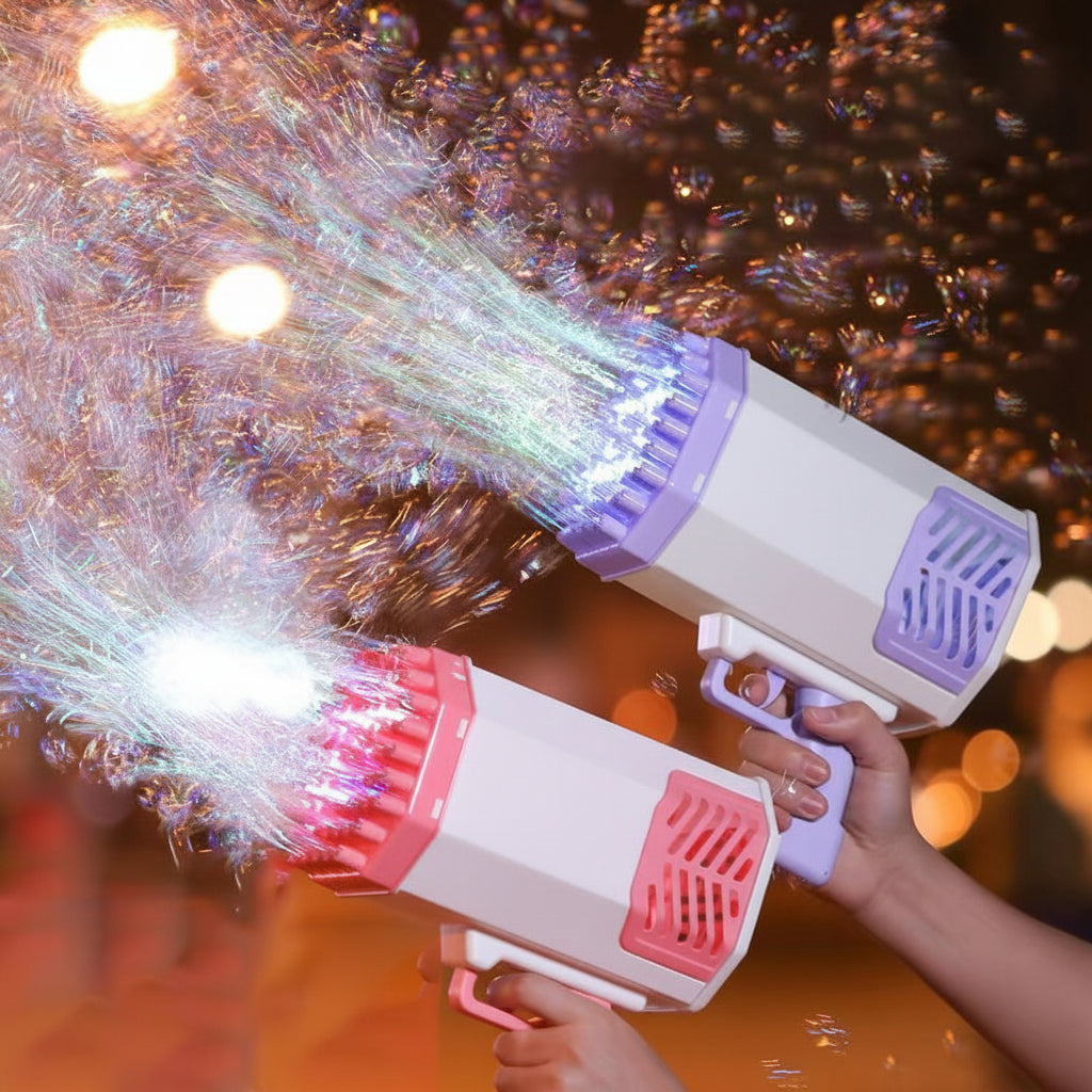 Bubble Blaster Toy for Kids Outdoor Bubble Gun Toy