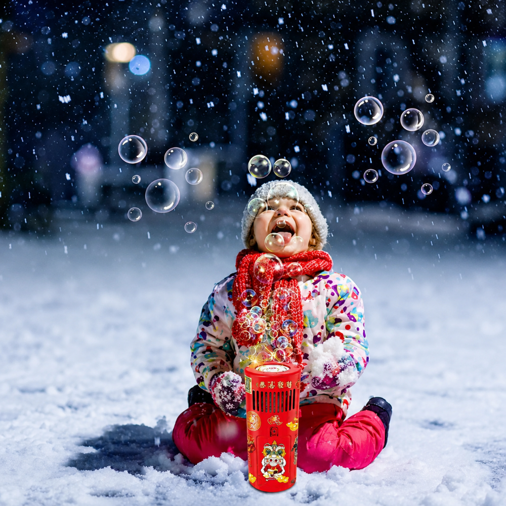 Bubble Machine Outdoor Kids Soap Bubble Toy