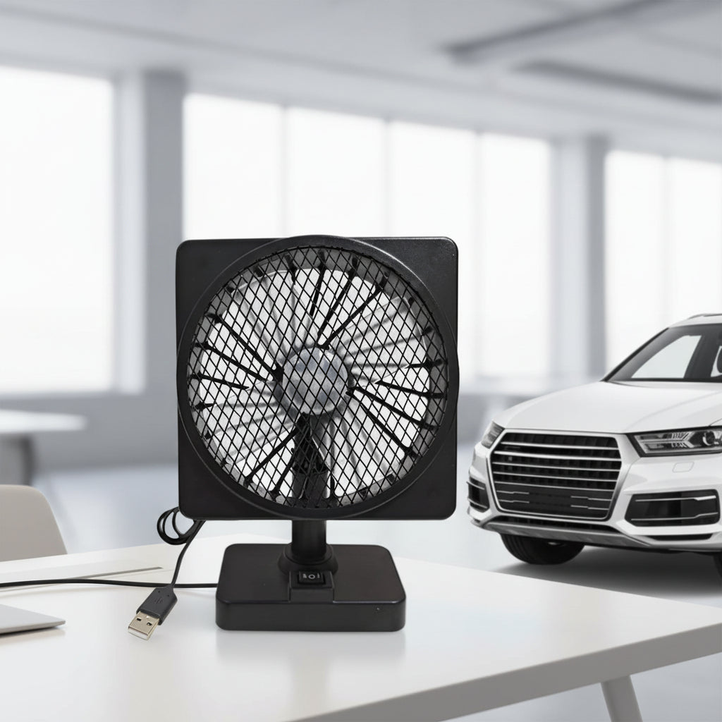 Car Clip Fan Cooling Fan for Car Interior Ventilation