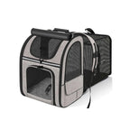 Expandable Cat Carrier Backpack with Breathable Mesh