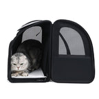 Expandable Cat Carrier Backpack with Breathable Mesh