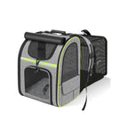 Expandable Cat Carrier Backpack with Breathable Mesh