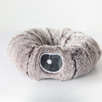 Plush Cat Tunnel Bed with Cozy Hideout Cave