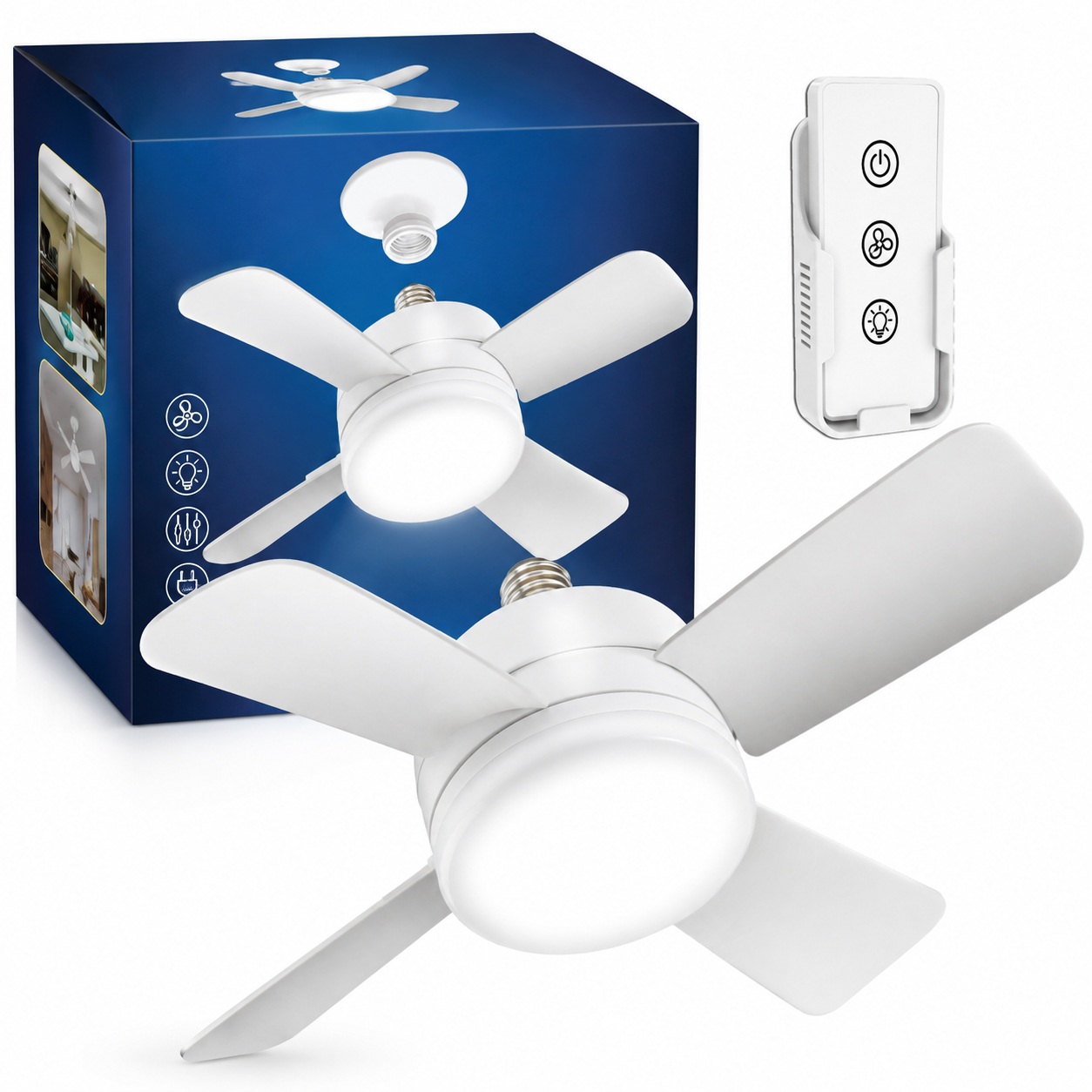 Ceiling Fan with Remote Control