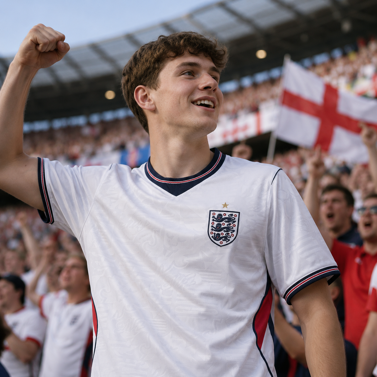 England World Cup 2026 Men's Football Jersey