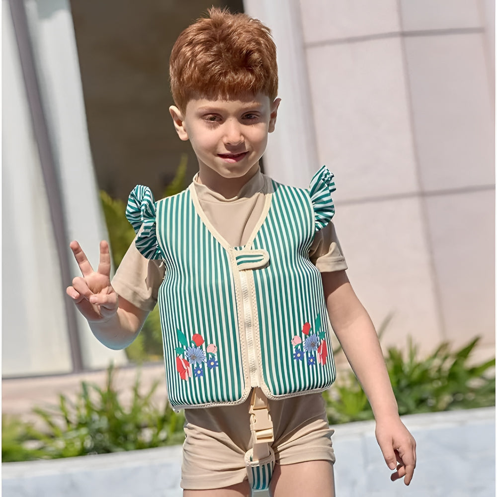 Children's Adjustable Life Jacket Swim Aid Vest