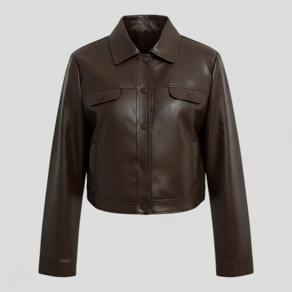 Women's Slim Leather Jacket