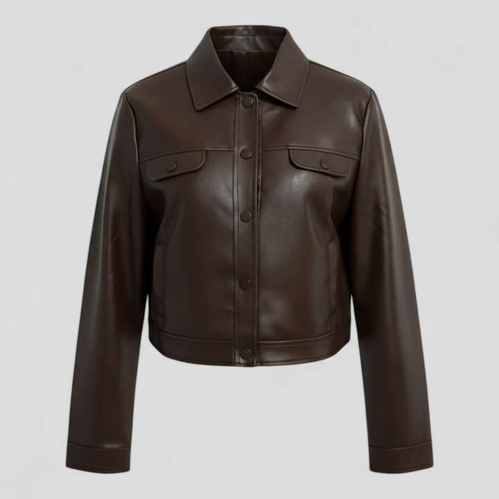Women's Slim Leather Jacket