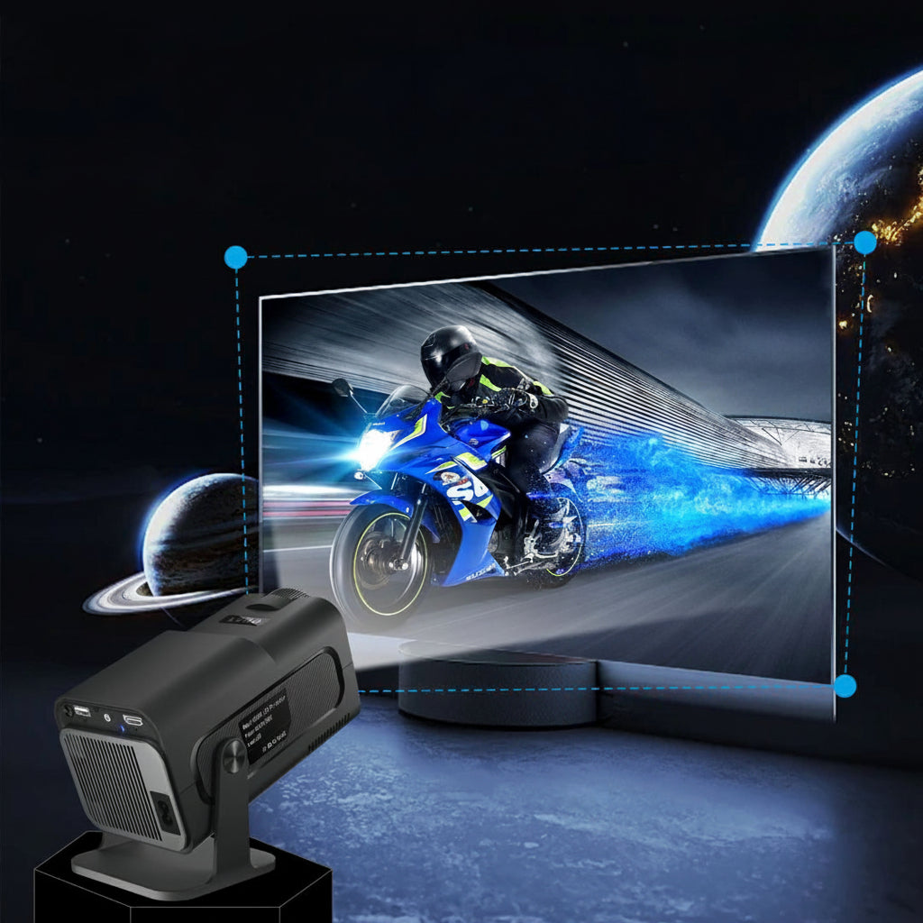 Compact Mini 4K HD Portable Digital Video Projector