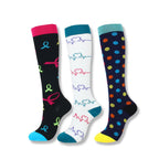 Compression Knee High Socks for Sports and Travel