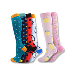 Compression Knee High Socks for Sports and Travel