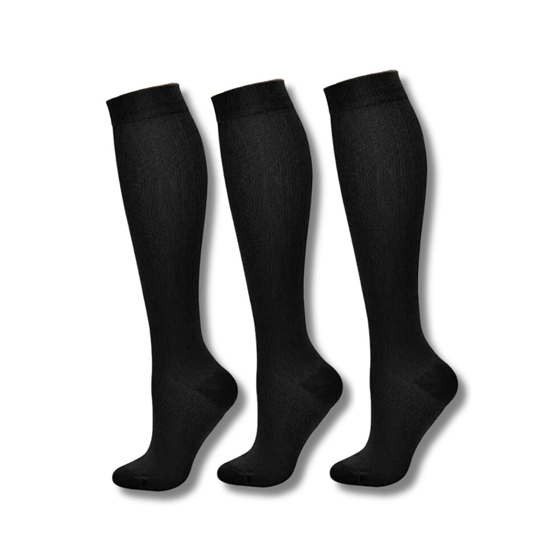Compression Knee High Socks for Sports and Travel