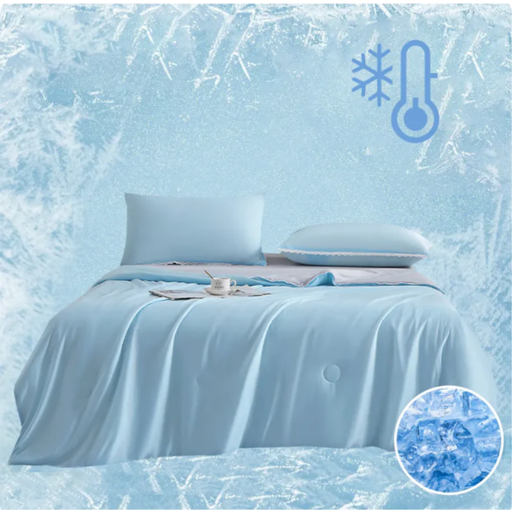 Cooling Blanket Lightweight Breathable Bedding Blanket