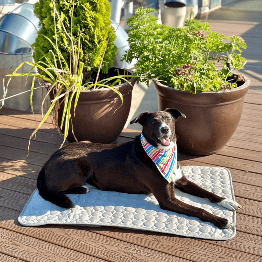 Cooling Mat for Dogs Pet Cooling Pad Square Mat for Dogs