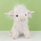 Cow Plush Toy Soft Stuffed Animal Plushie Kids Toy