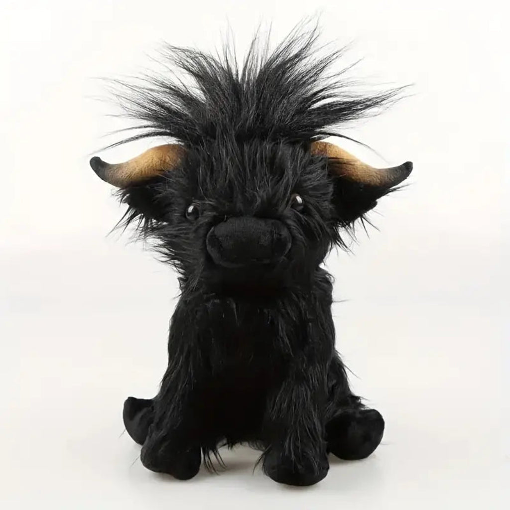 Cow Plush Toy Soft Stuffed Animal Plushie Kids Toy