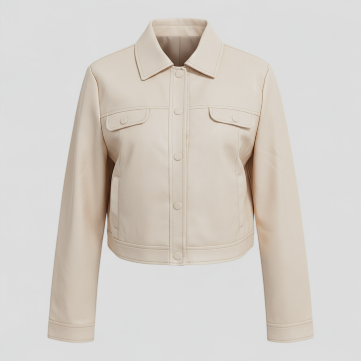 Women's Slim Leather Jacket