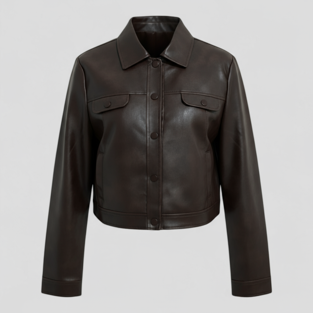 Women's Slim Leather Jacket