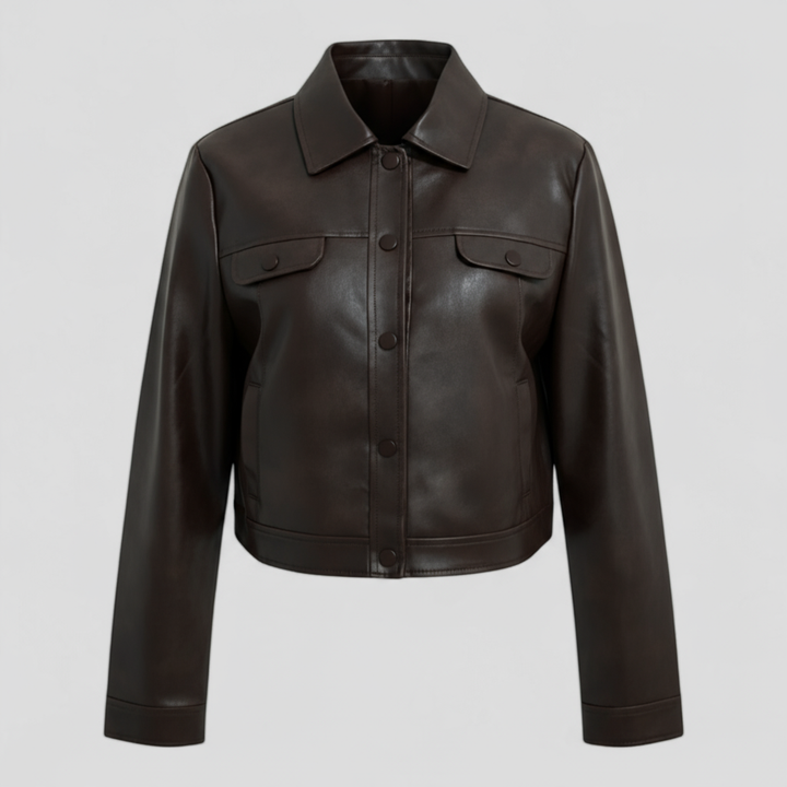 Women's Slim Leather Jacket
