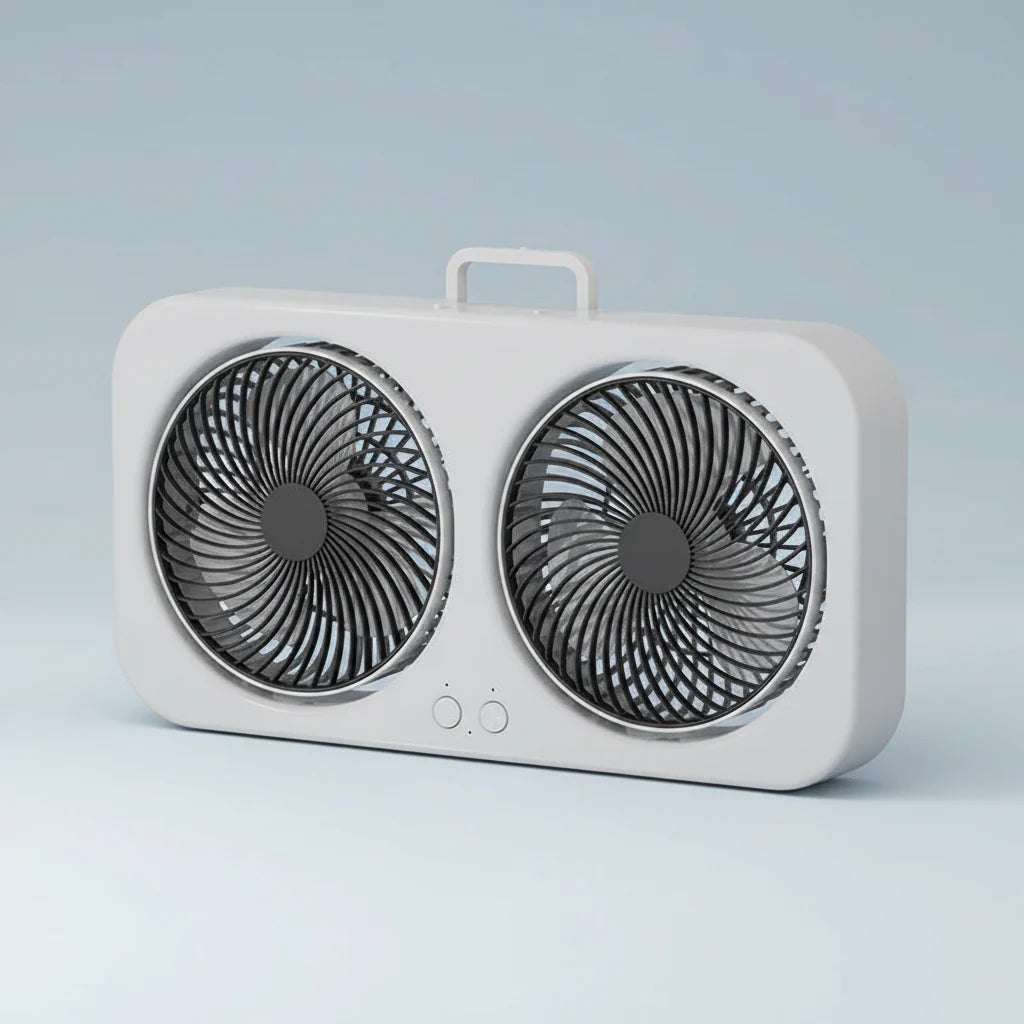 Dual Window Fan Cooling Fan for Home Ventilation
