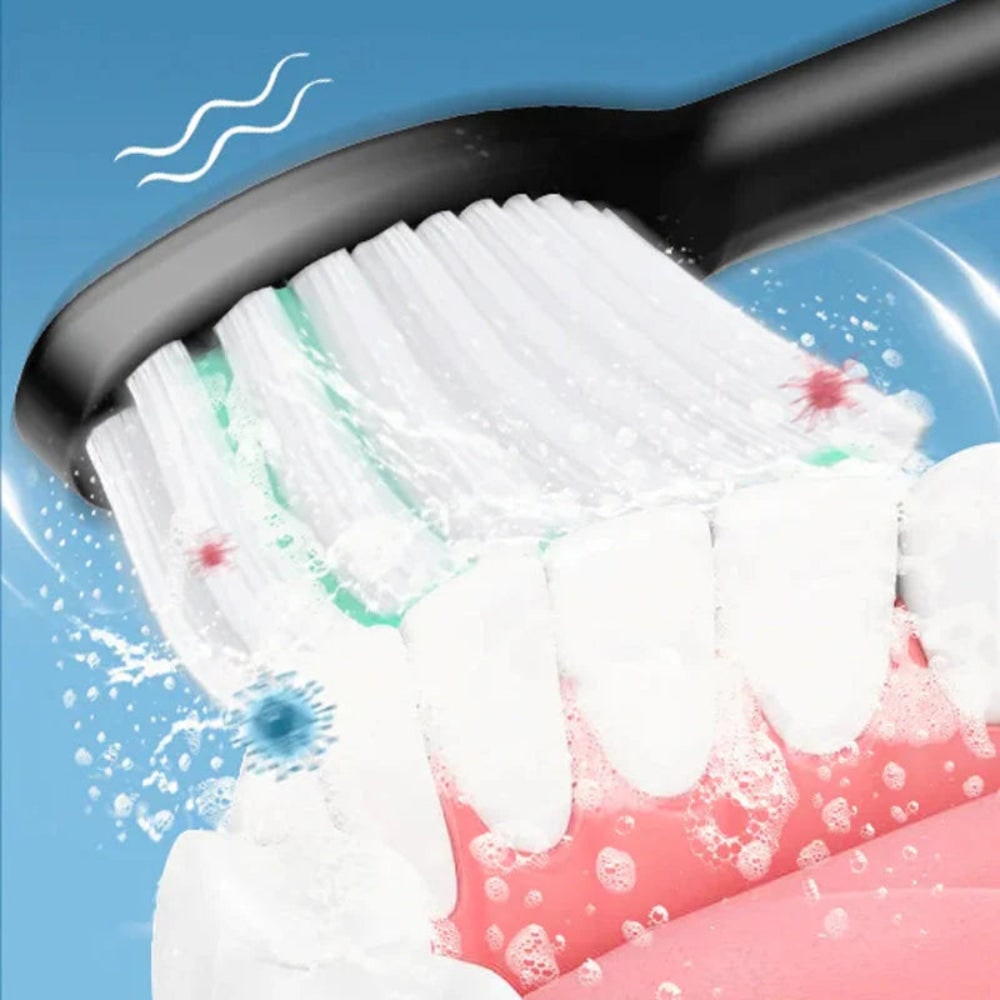 Electric Toothbrush Travel Set with Timer and Travel Case