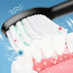 Electric Toothbrush Travel Set with Timer and Travel Case