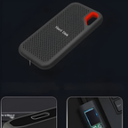 External Portable SSD Drive Shockproof High Speed Storage Device
