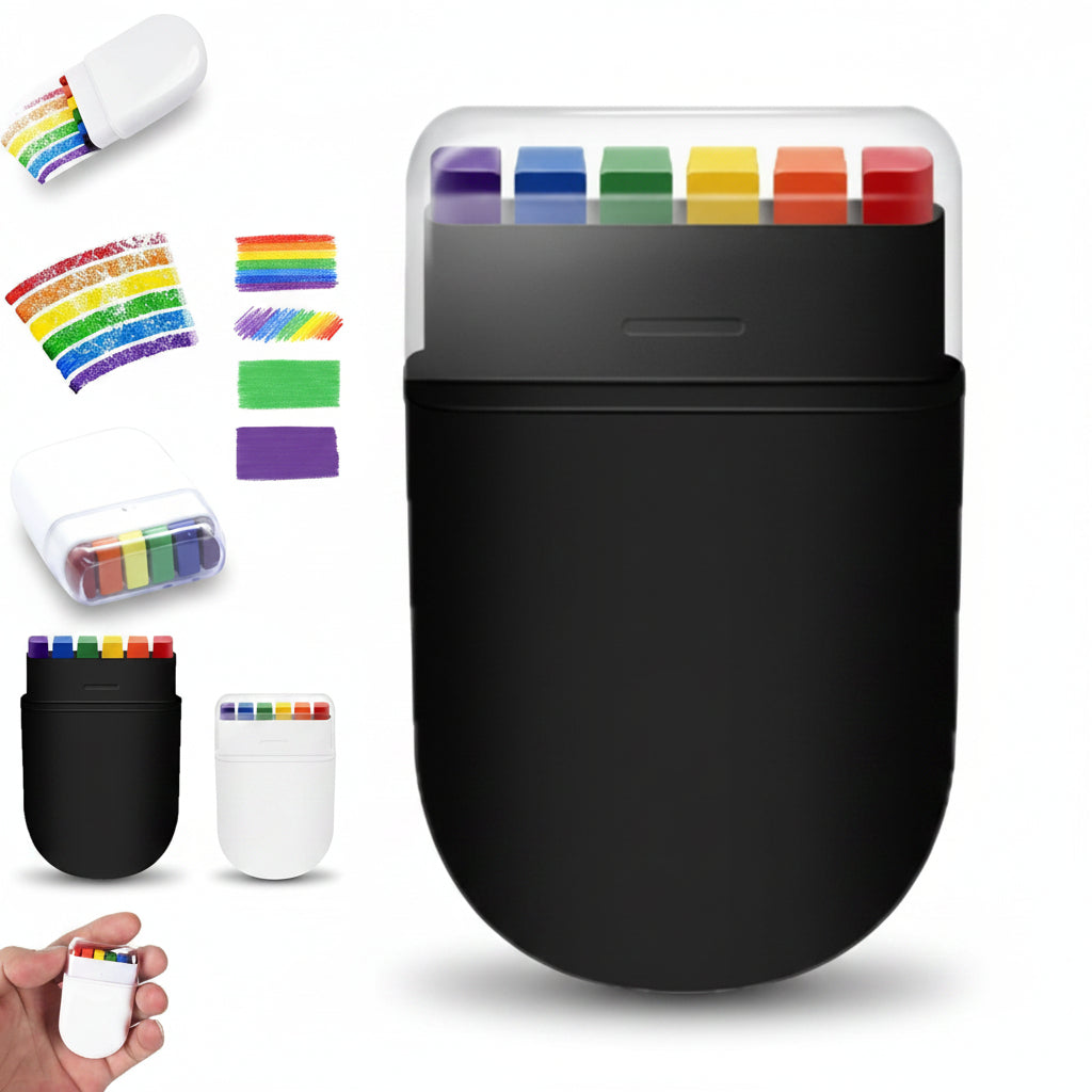 Face Paint Stick Set for Sports Fans Multicolor