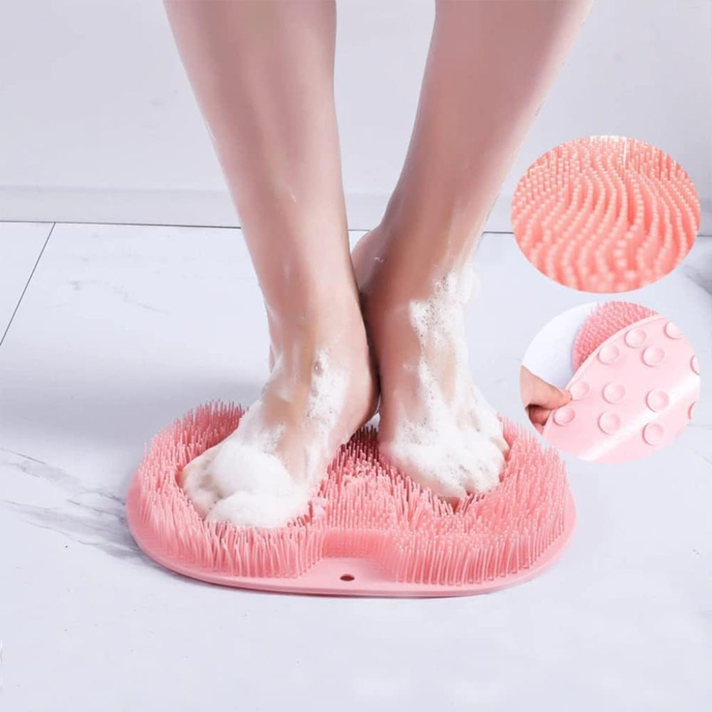 Foot Peeling Shower Mat Bathroom Foot Cleaning Mat Square