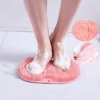 Foot Peeling Shower Mat Bathroom Foot Cleaning Mat Square