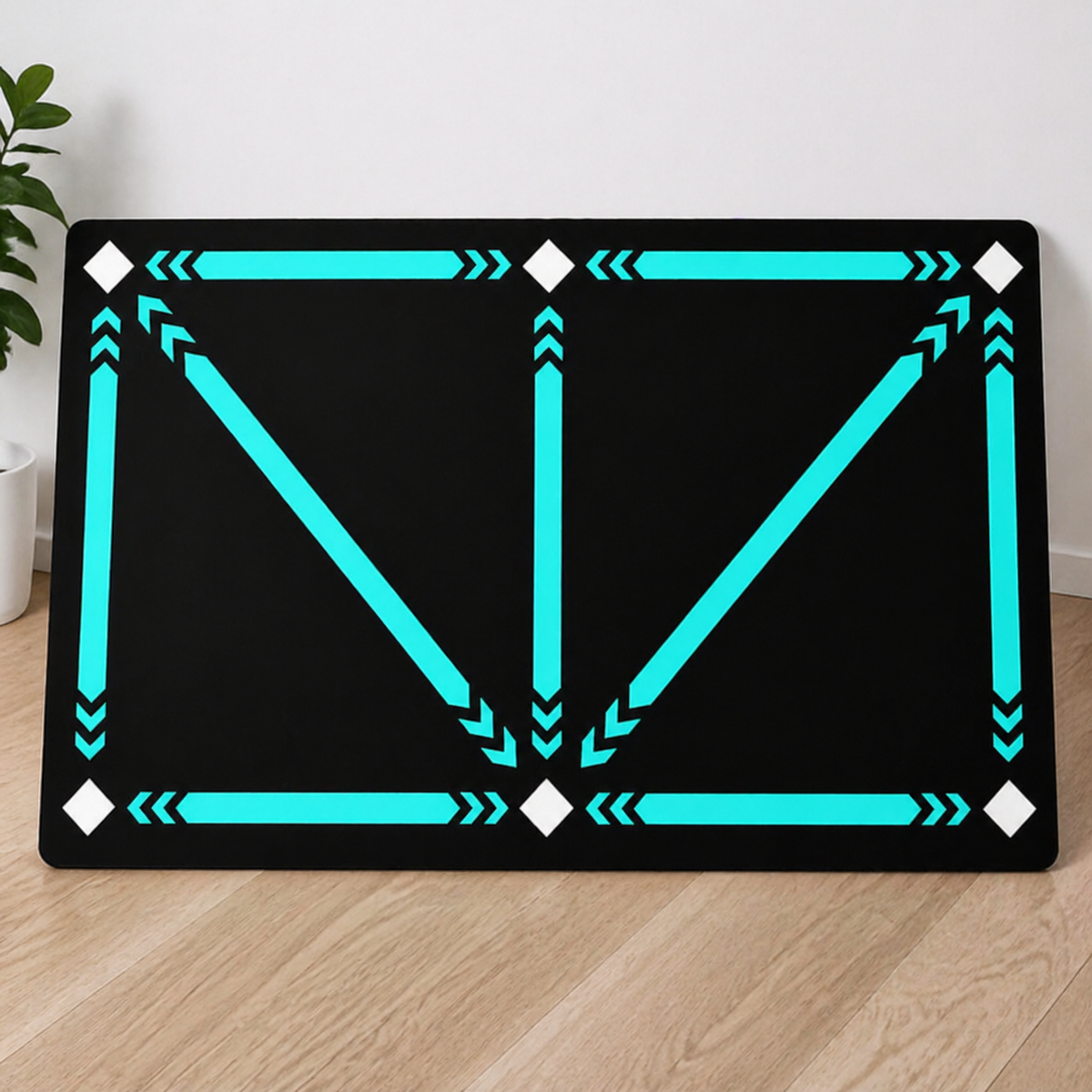 Football Training Mat Square for Dribbling Exercises