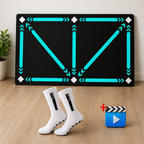 Football Training Mat Square for Dribbling Exercises